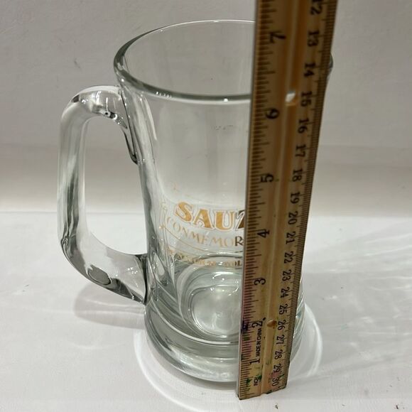 Sauza Commemorative Natural Gold Tequila Mug Sturdy Handle 16 Oz 6 1/4 Tall - Picture 4 of 5